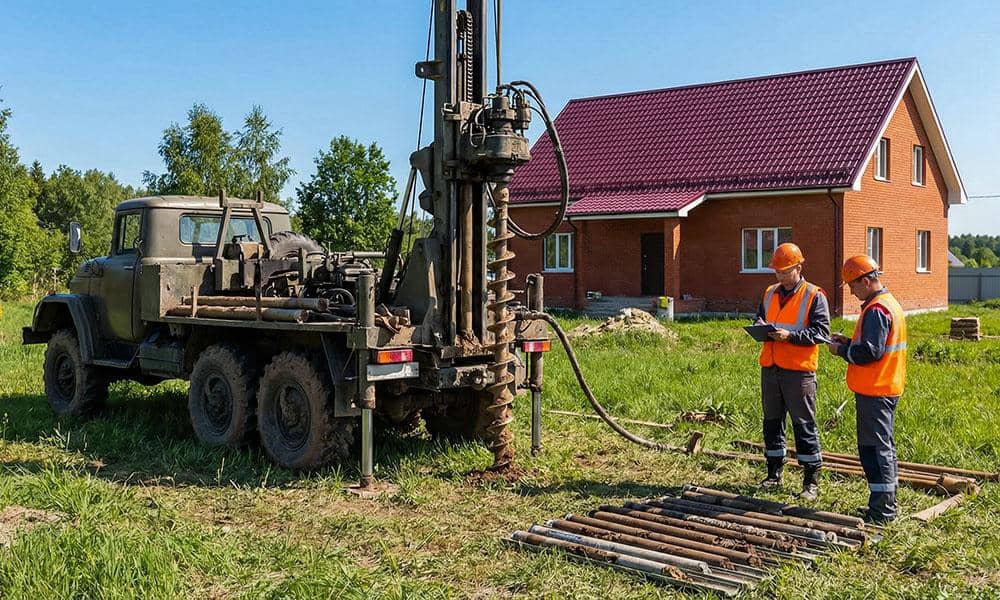 Исследование грунта перед строительством дома